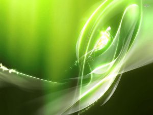 Green Light Abstract Powerpoint Background